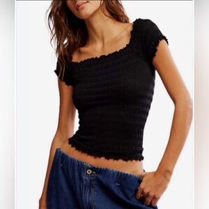 Free People Puckett Up Seamless Tee B2